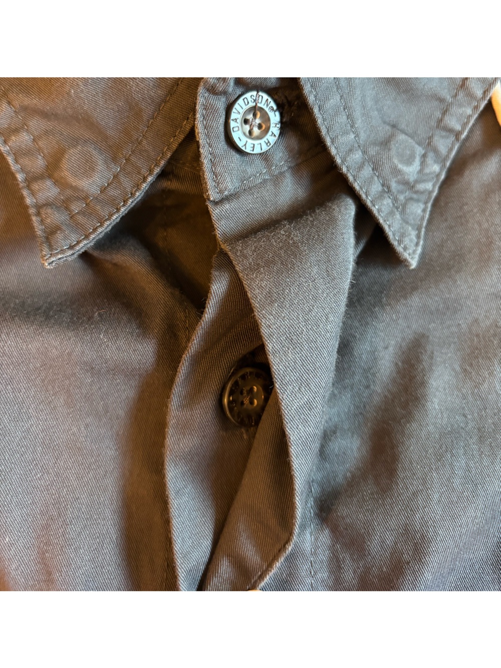 Harley-Davidson Mechanic Shirt, Dark Gray & Black, Men’s 2XL - Picture 9 of 16